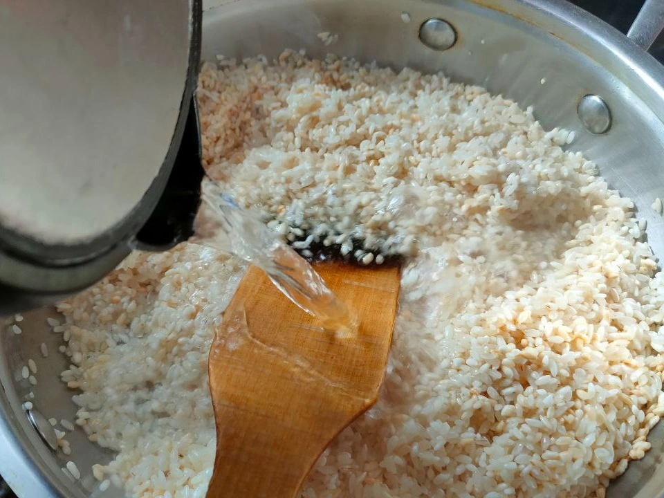 Шаг 4: Фаршированные перцы с рисом, грибами и овощами