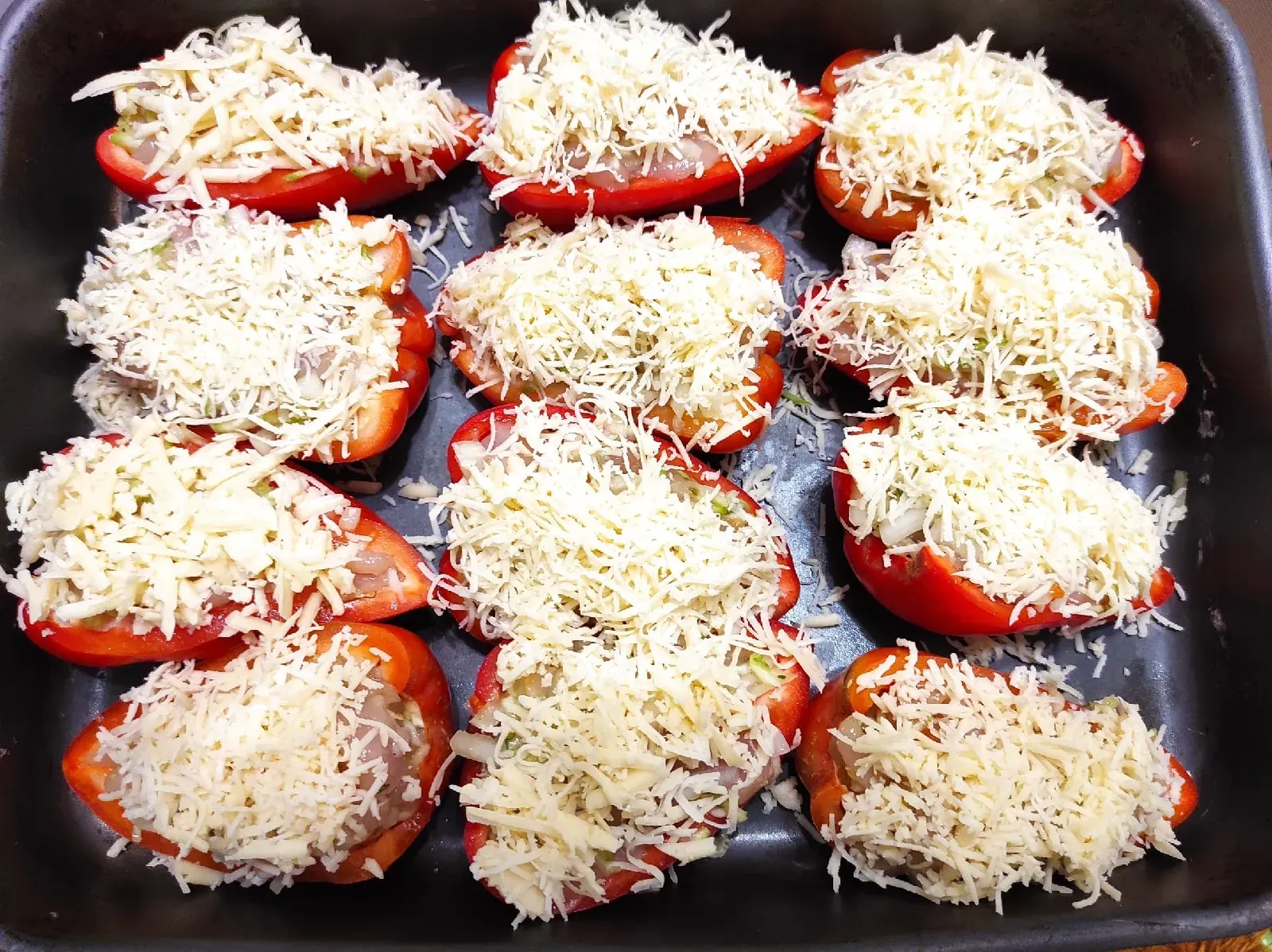 Фаршированный перец праздничный: шаг 4