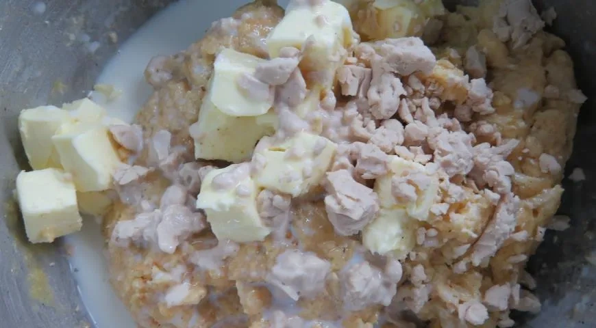 Фисташковый кулич-бриошь: шаг 4