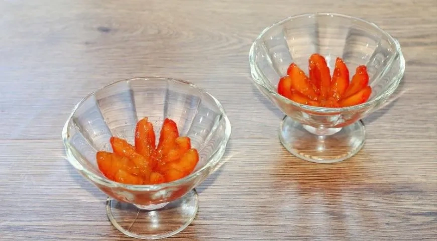 Фруктово - медовый мусс: шаг 4