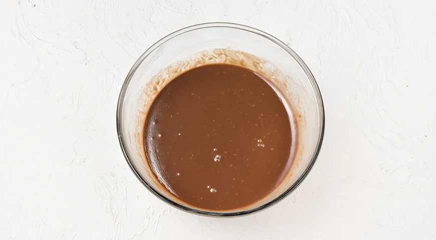 Ганаш для начинки торта: шаг 4