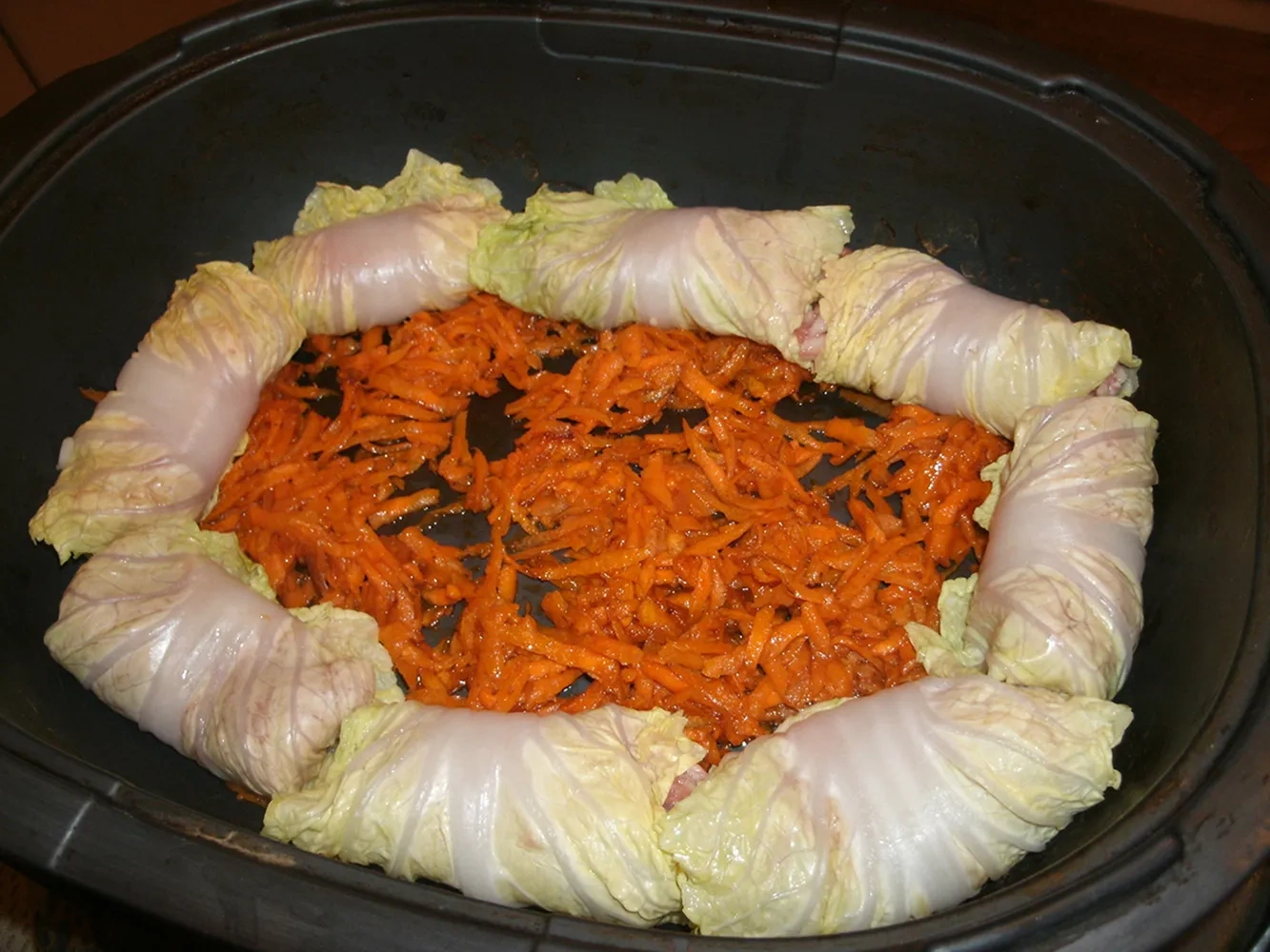 Голубцы из пекинской капусты с индейкой: шаг 4