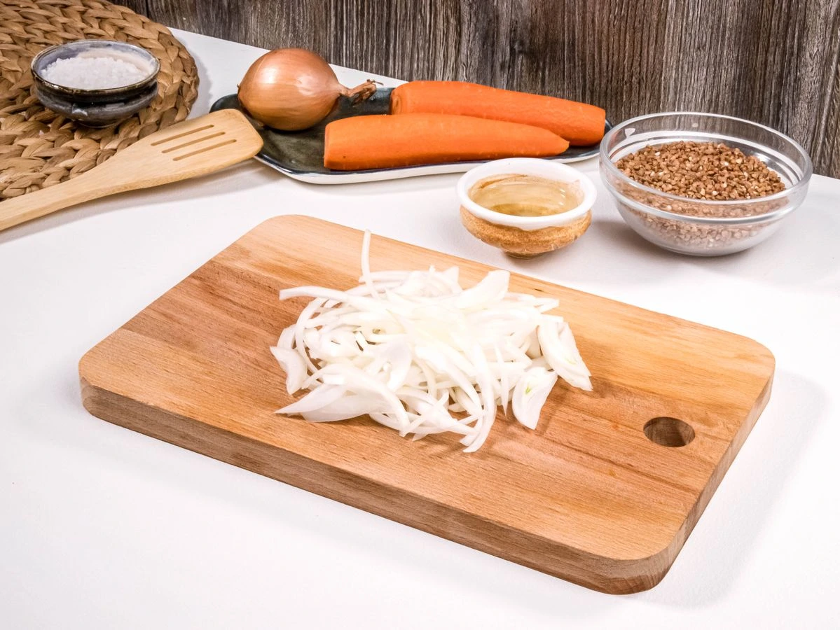 Шаг 4: Гречка по-купечески с куриным филе