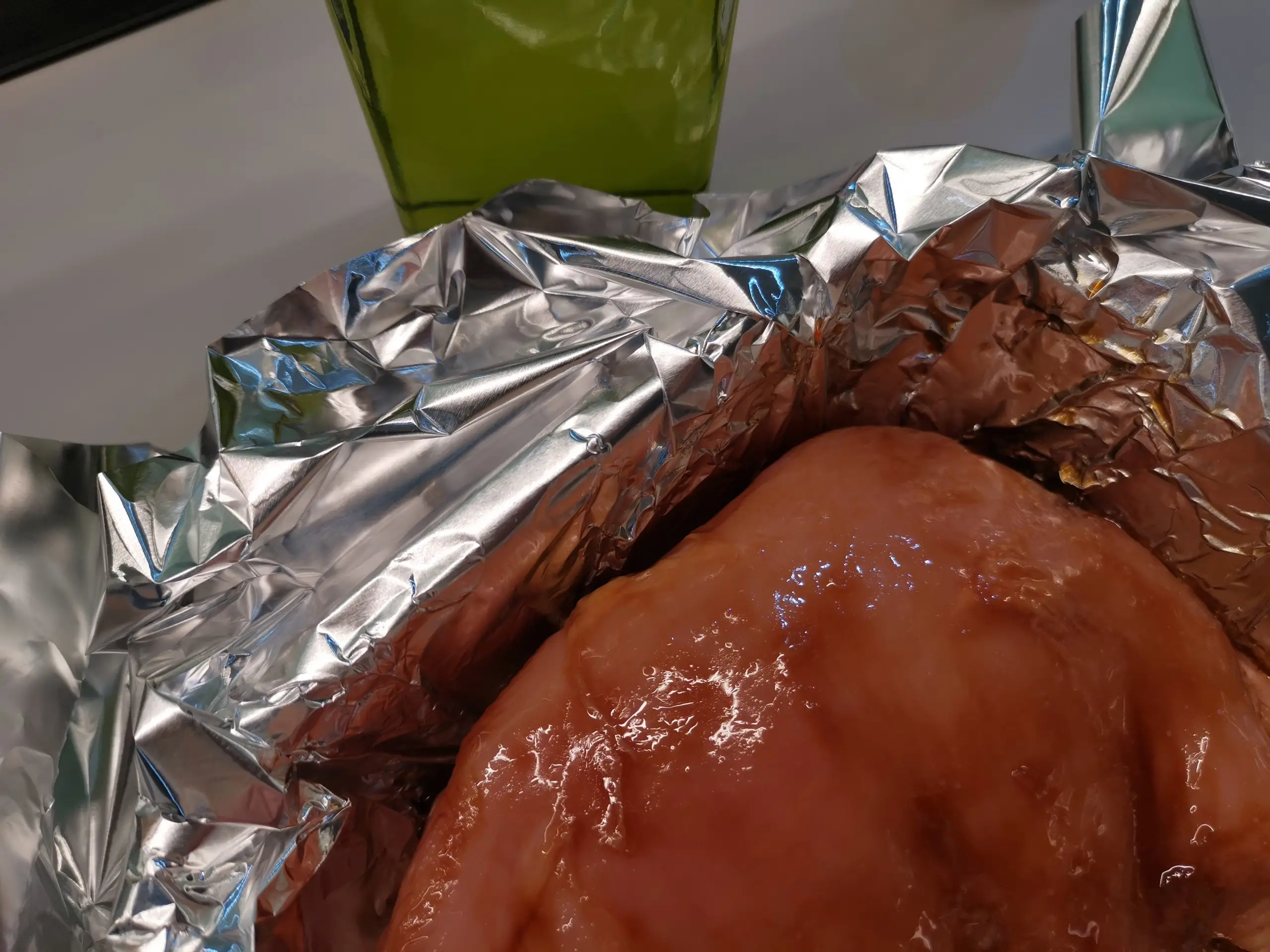 Шаг 4: Грудка индейки в фольге