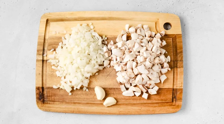 Хинкали с грибами: шаг 4