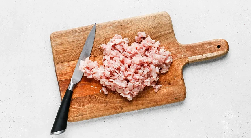 Хинкали с курицей: шаг 4