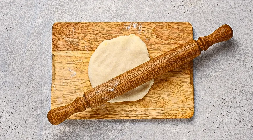 Хычины с сыром и картофелем: шаг 4