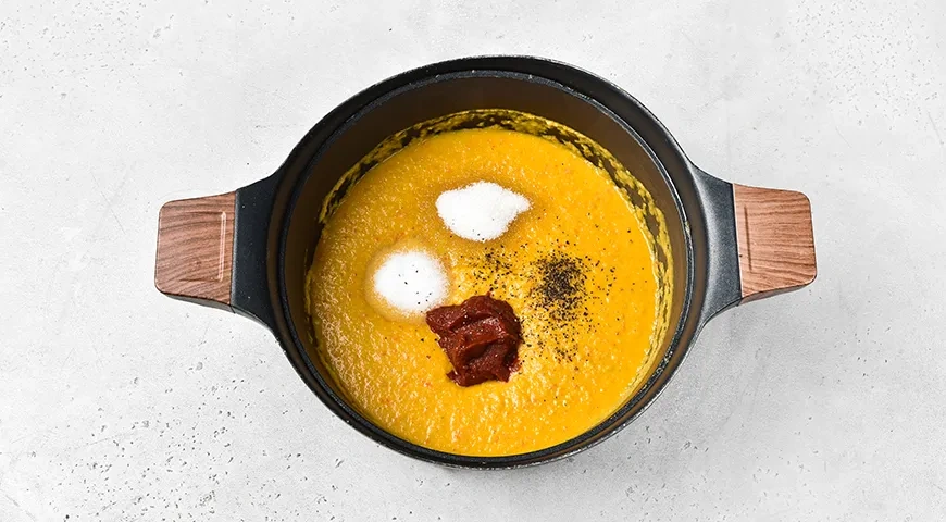 Икра из зеленых помидоров на зиму: шаг 4