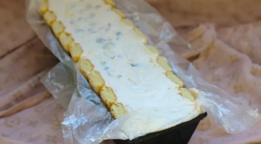 Йогуртовый террин с ягодой: шаг 4