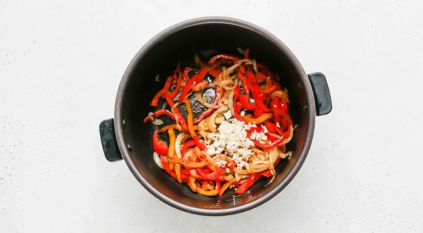 Кабачки и баклажаны в мультиварке: шаг 4