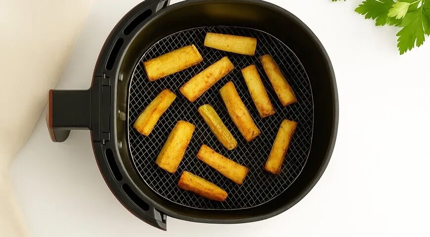 Кабачки в аэрогриле: шаг 4