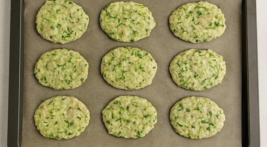 Кабачково-куриные оладьи: шаг 4