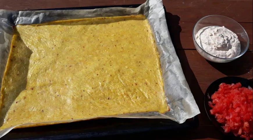 Кабачковый рулет: шаг 4