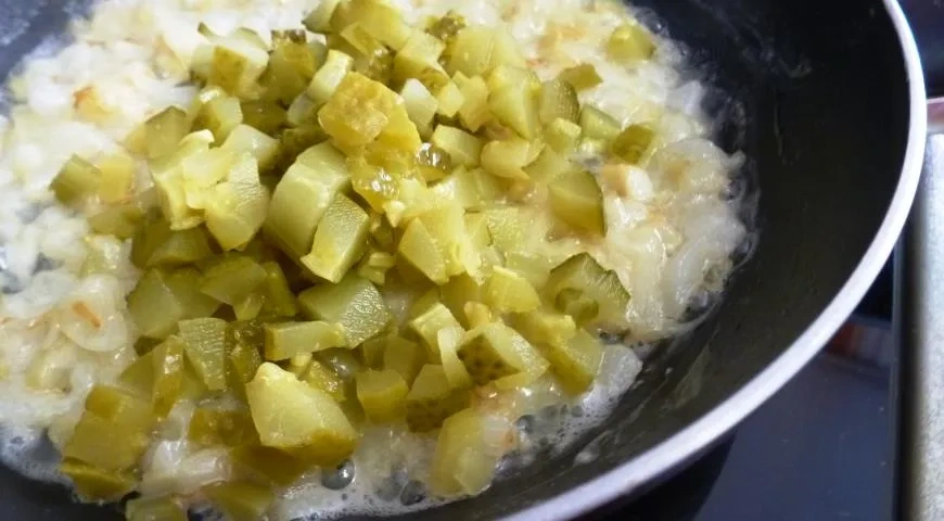 Калья из лесных грибов: шаг 4