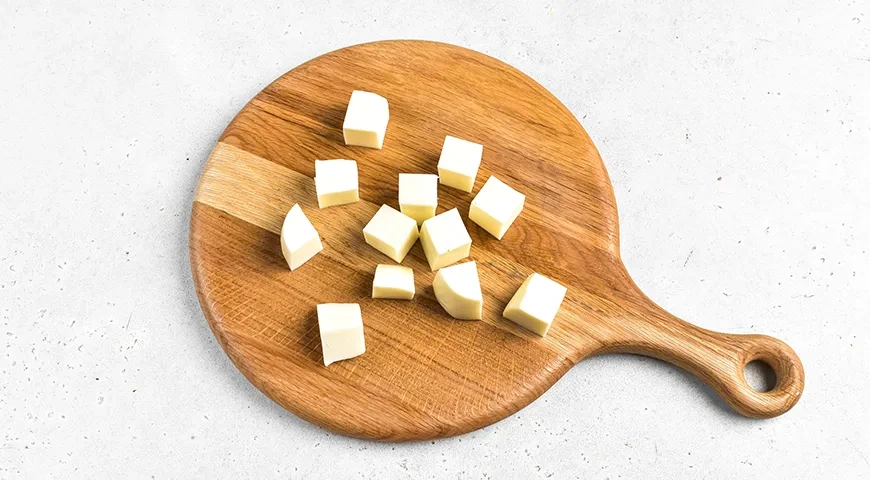 Канапе с курицей на шпажках: шаг 4