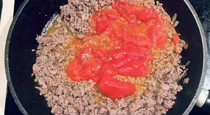 Каннеллони с фаршем в духовке: шаг 4