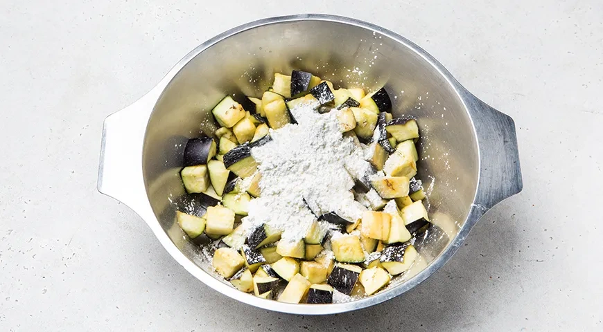 Карамелизованные баклажаны с хрустящей корочкой: шаг 4