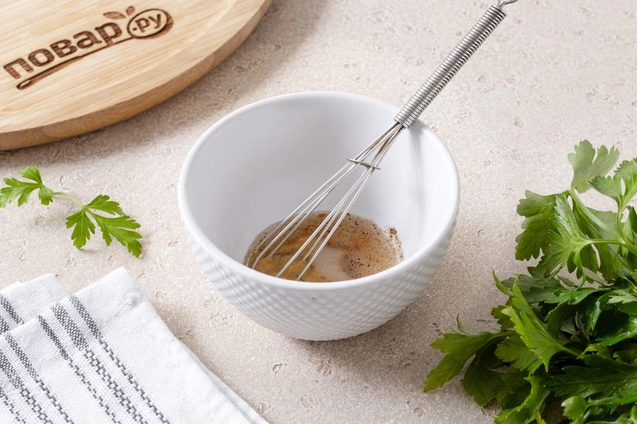 Шаг 4: Картофель ный салат на гарнир