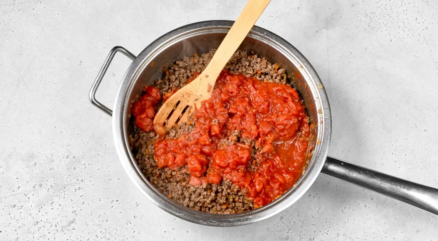 Картофельная лазанья с фаршем: шаг 4