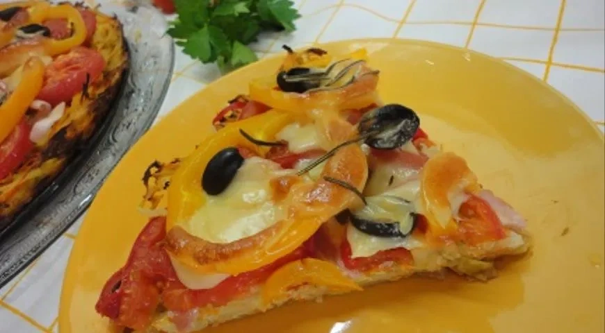 Летняя картофельная пицца: шаг 4