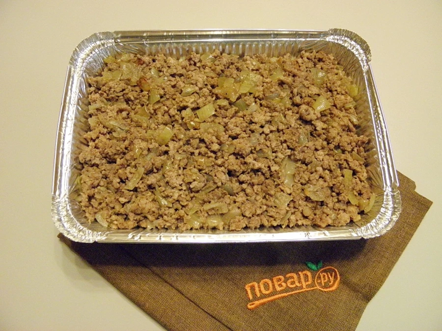 Шаг 4: Картофельная запеканка с фаршем