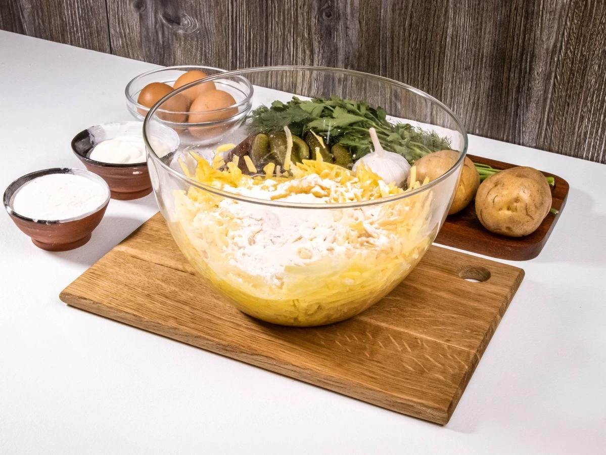 Шаг 4: Картофельные драники