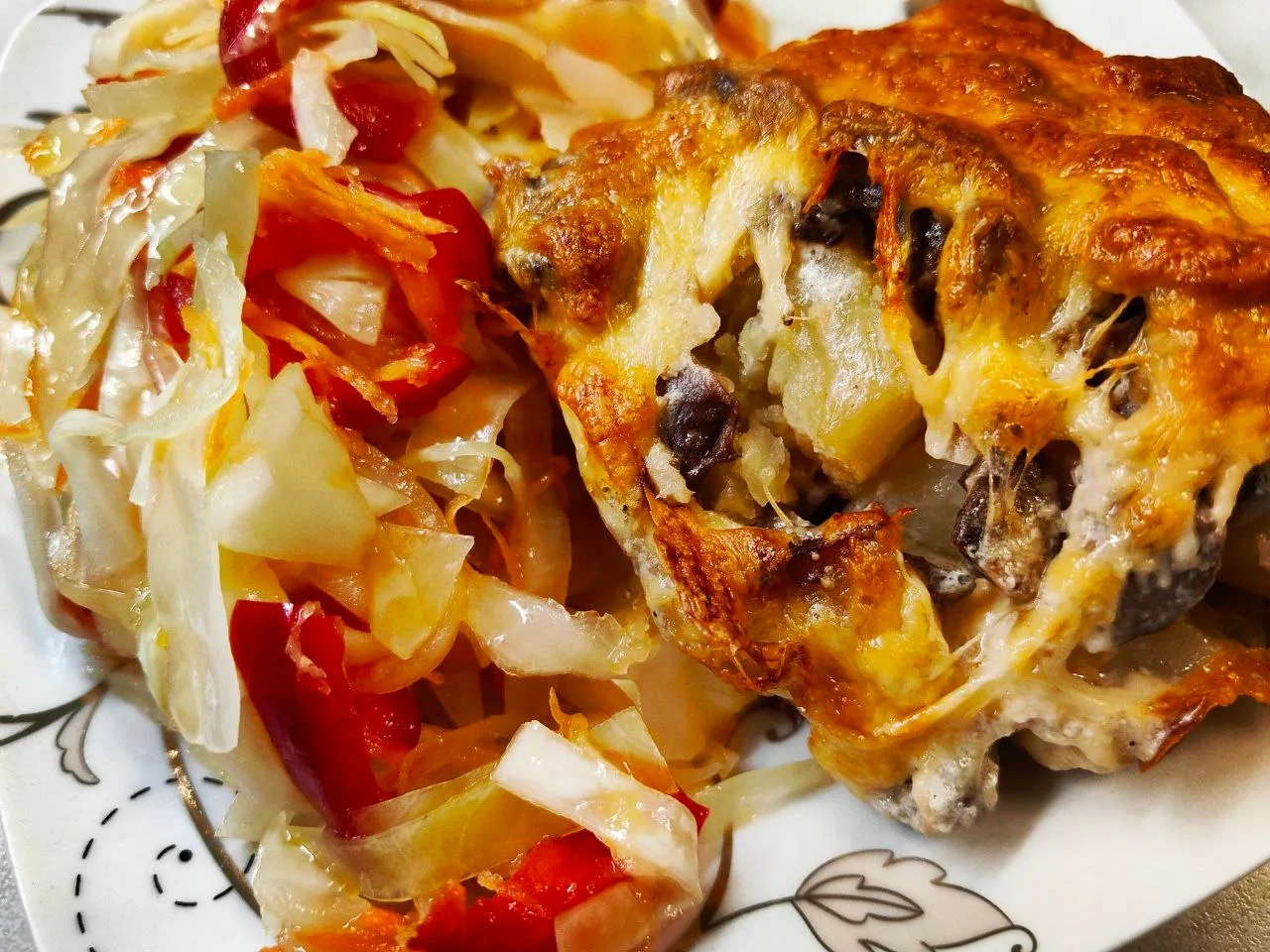 Картофель под шубой: шаг 4