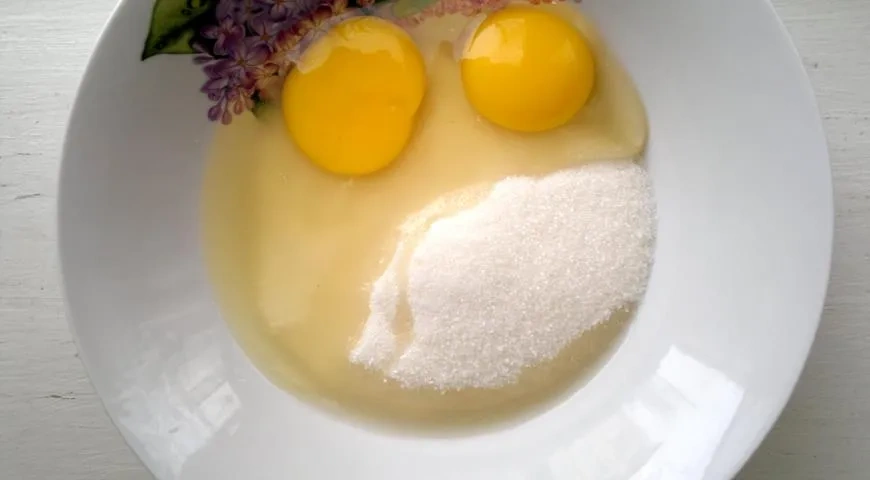 Кекс с апельсином, клюквой и сырным кремом: шаг 4