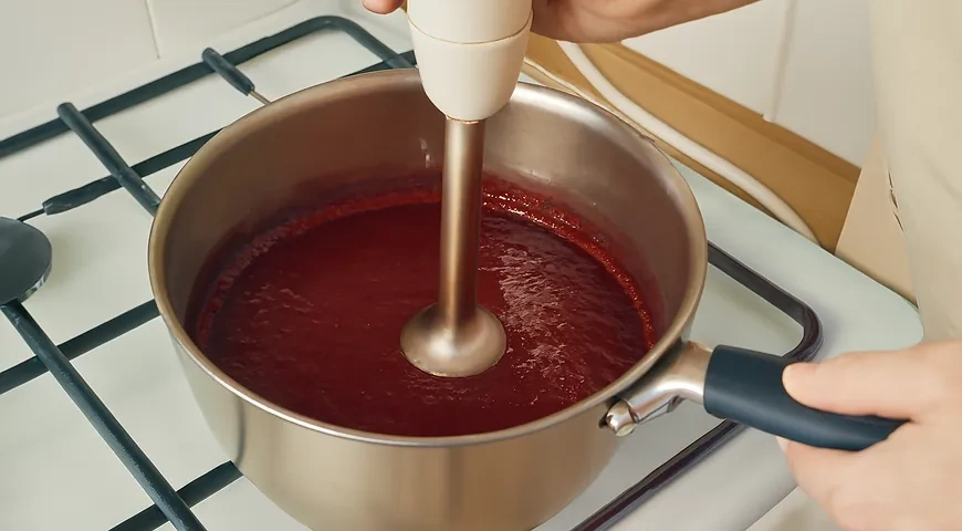 Кетчуп из алычи: шаг 4