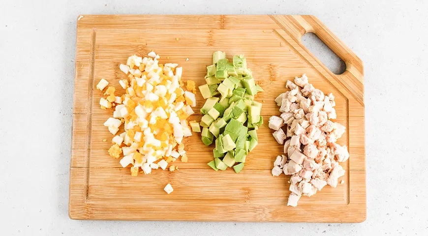 Кето-оливье: шаг 4