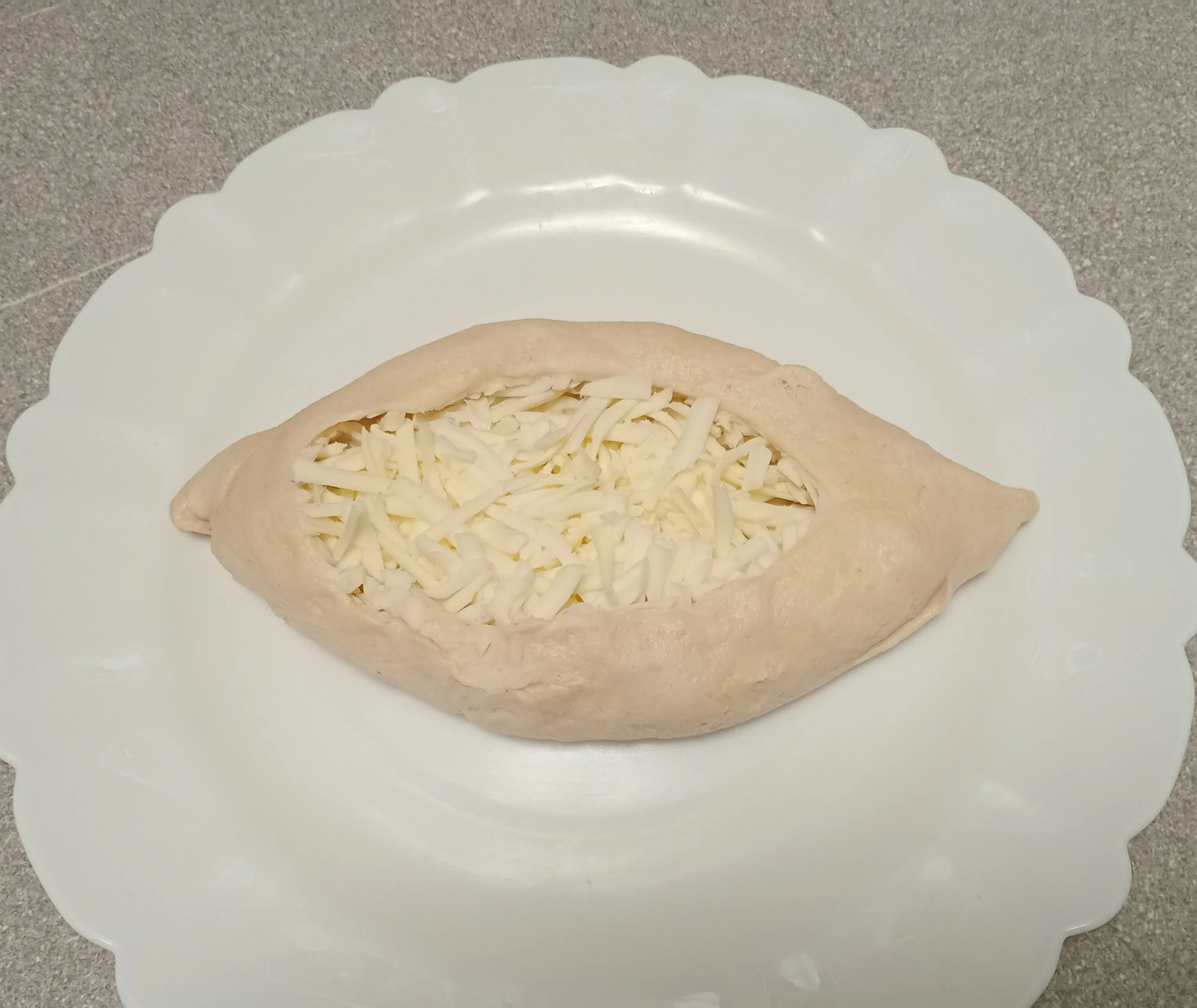 Хачапури по-аджарски: шаг 4