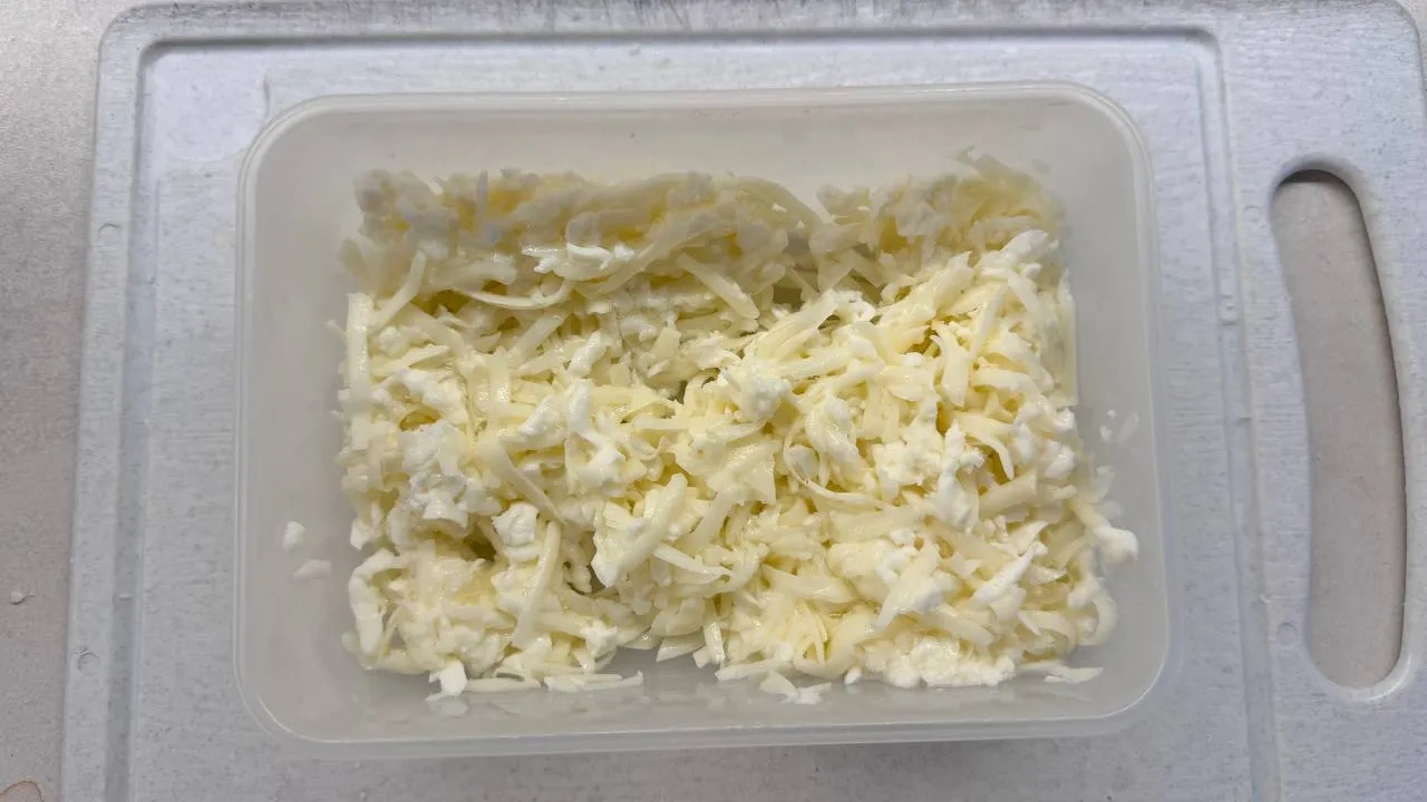 Хачапури за полчаса на лепёшке роти: шаг 4