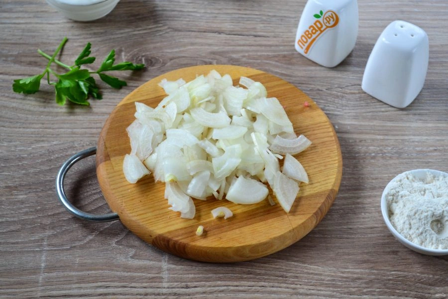 Шаг 4: Классический бефстроганов из говядины