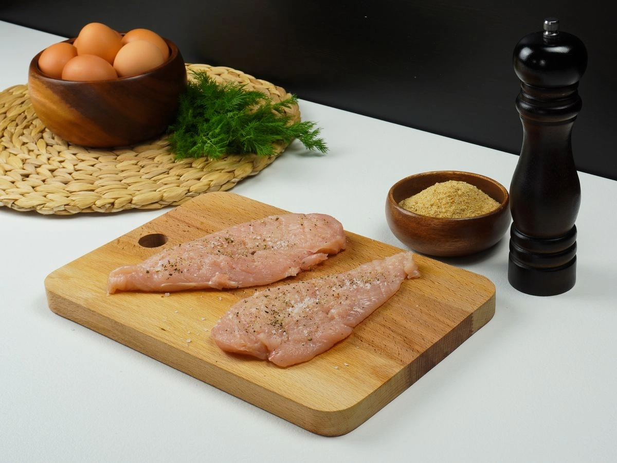 Шаг 4: Классический шницель в панировке