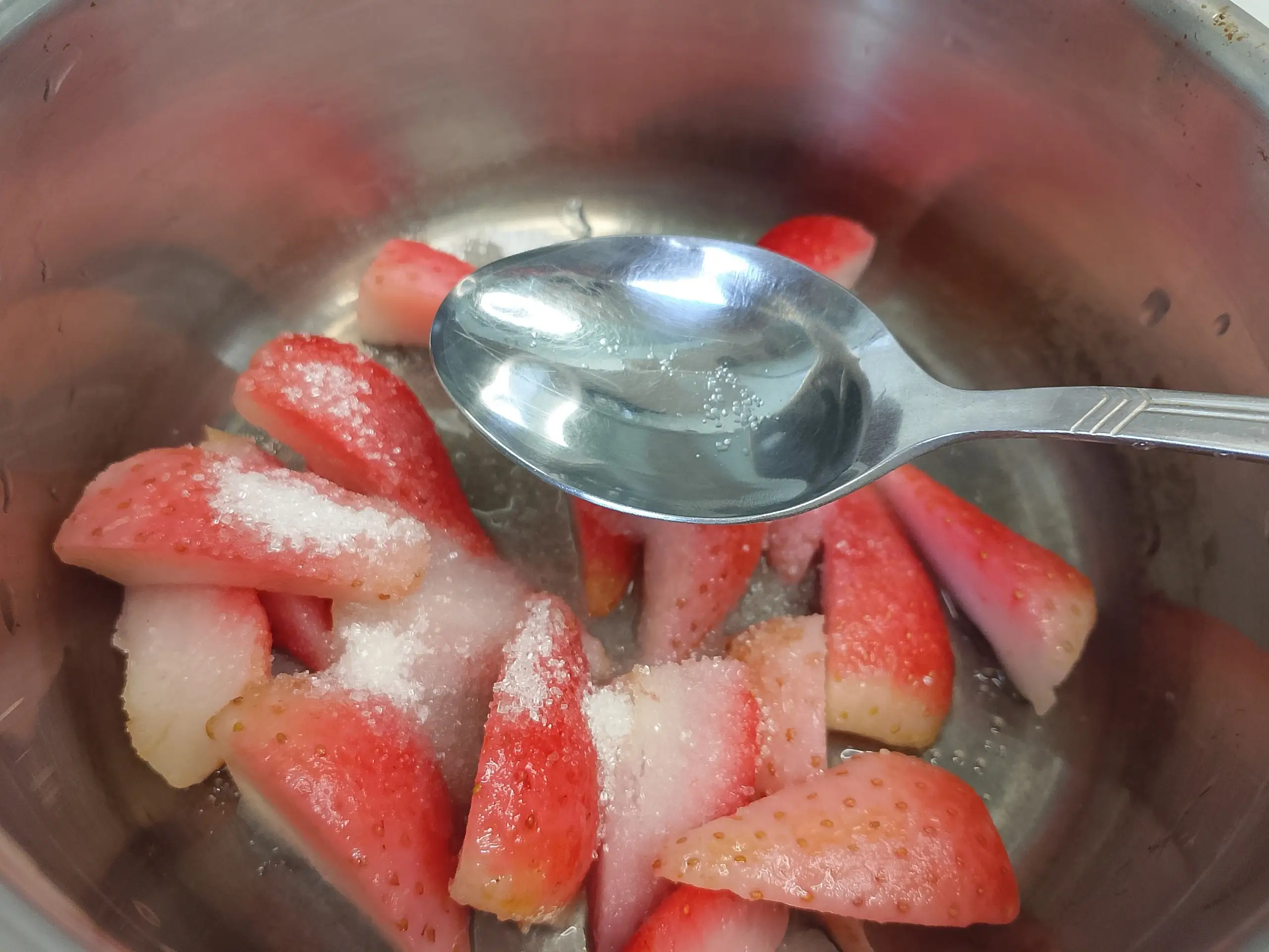 Шаг 4: Клубничное какао