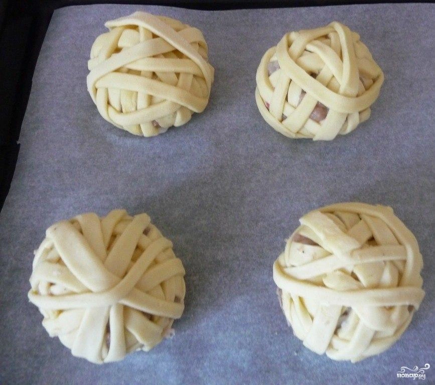 Шаг 4: Клубочки ниток