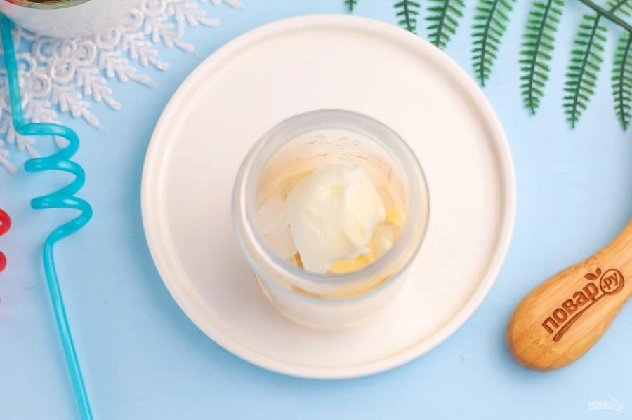 Шаг 4: Коктейль банан а мама