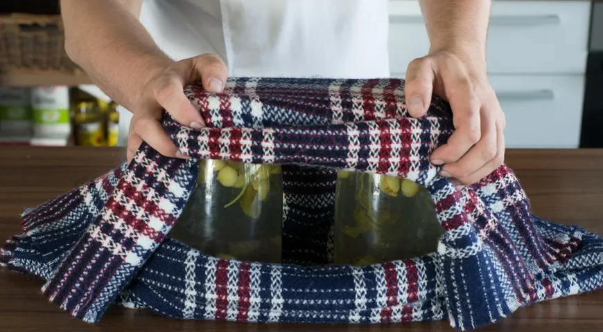 Компот из крыжовника Мохито: шаг 4