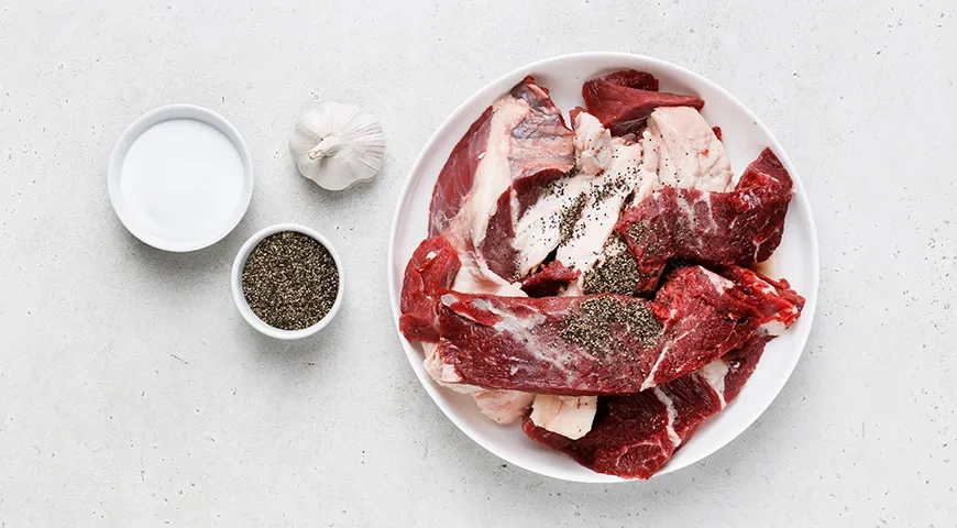 Конская колбаса казы: шаг 4