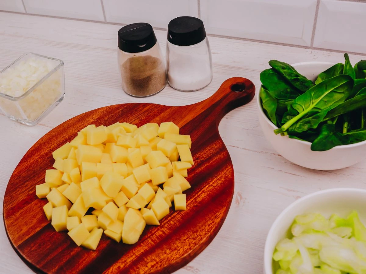 Шаг 4: Крем-суп с брокколи и шпинатом