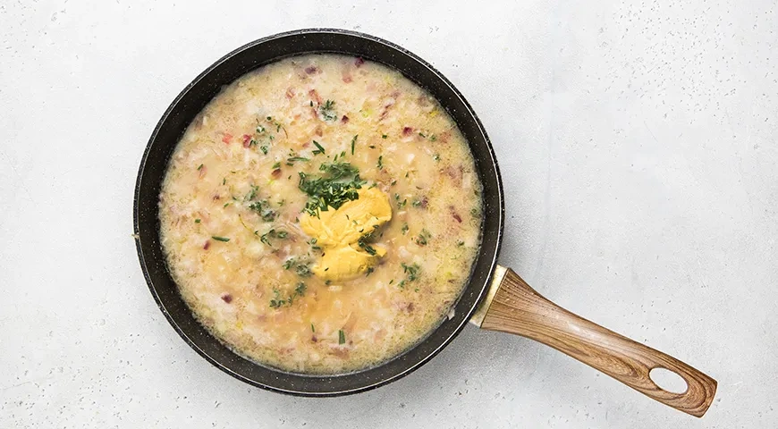 Кролик, тушенный в сливках: шаг 4