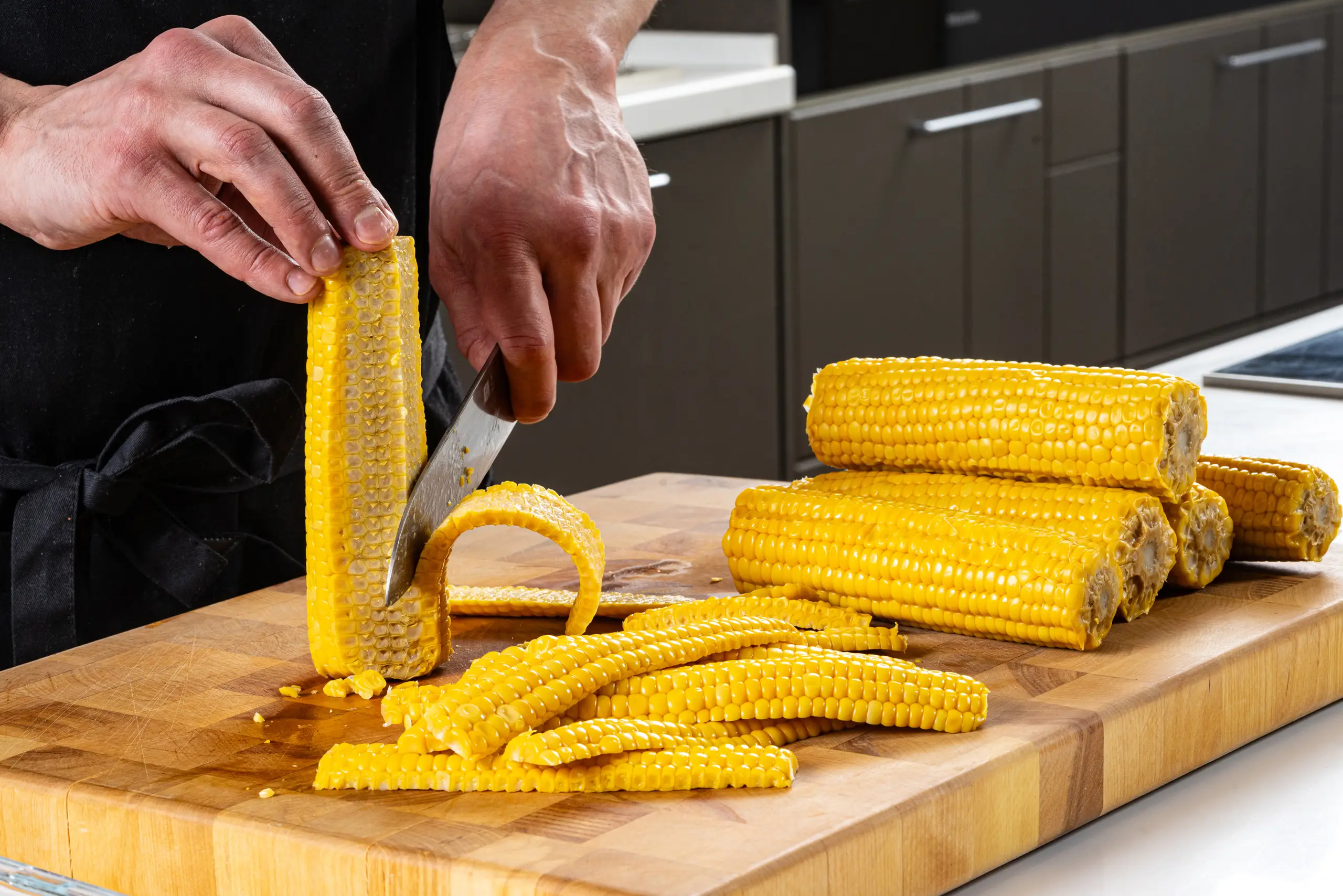 Шаг 4: Кукурузные котлеты