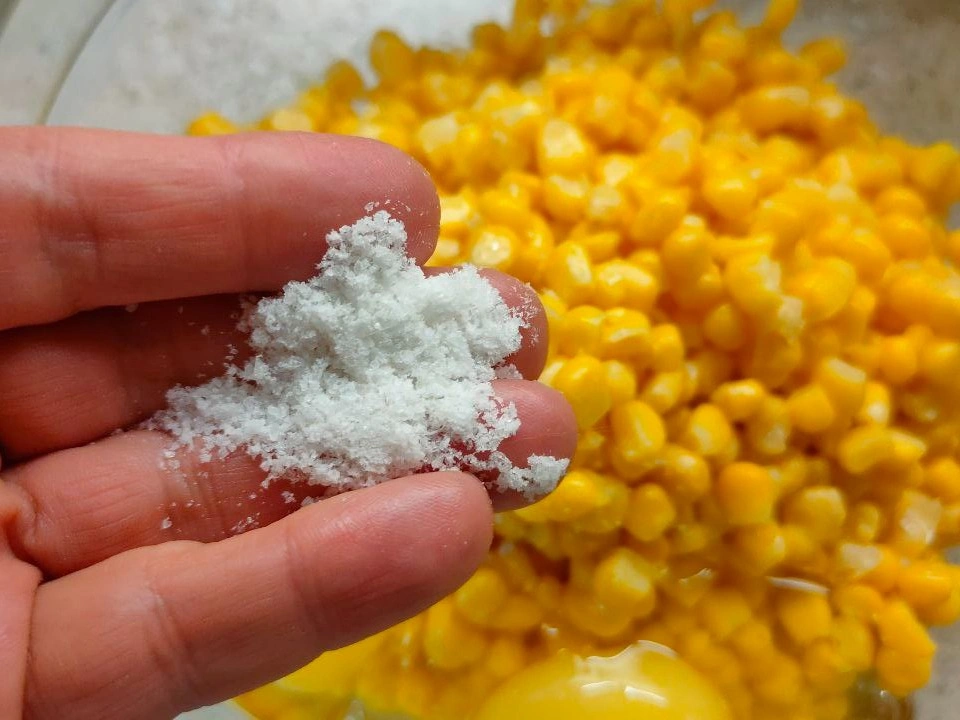 Шаг 4: Кукурузные оладьи