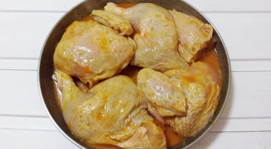 Курица в облепиховом маринаде: шаг 4