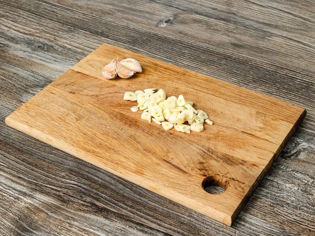 Шаг 4: Курица со стручковой фасолью и шампиньонами