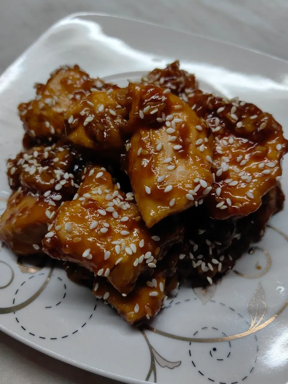 Курица в соусе терияки: шаг 4