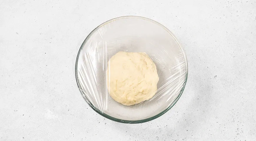 Кутабы с творогом и зеленью: шаг 4