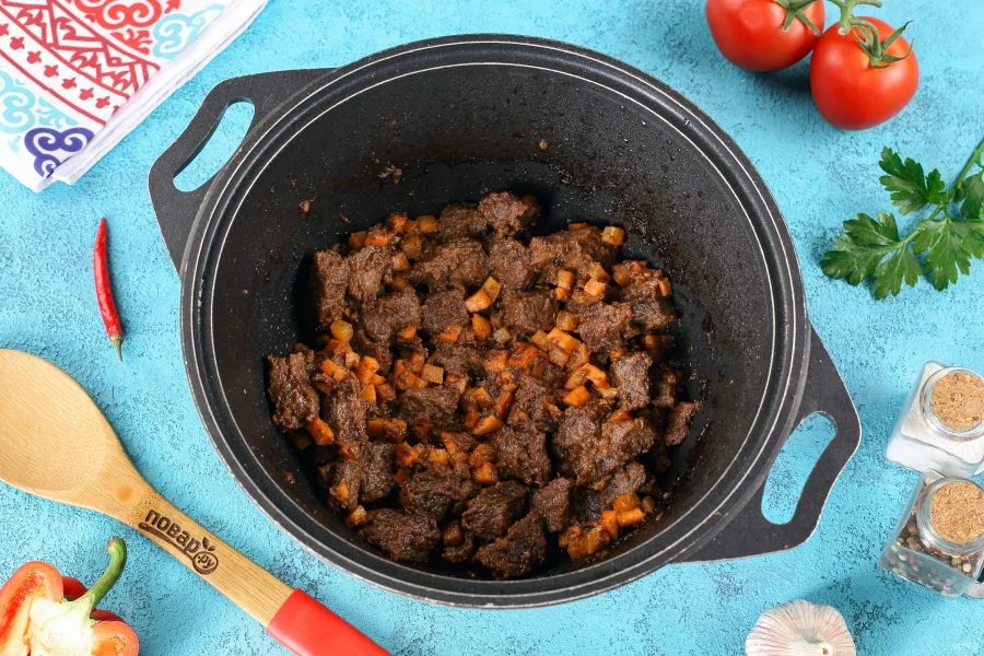 Шаг 4: Лагман классический