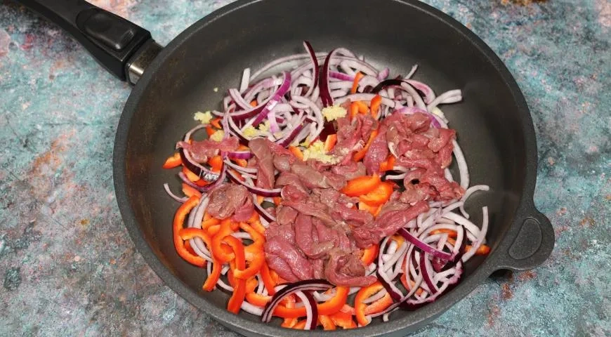 Лапша по-японски: шаг 4