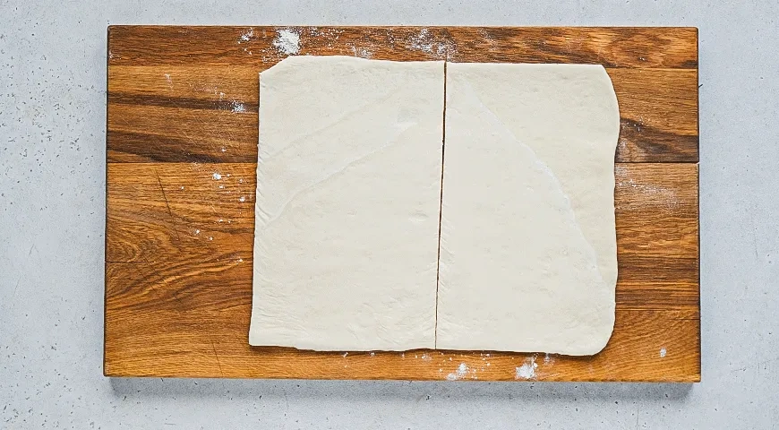 Ленивые круассаны с миндалем: шаг 4